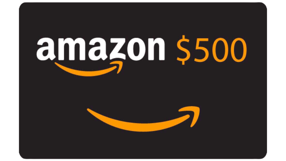 $500 amazon gift card